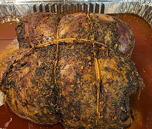Slow-Roasted Leg of Lamb